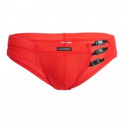 Mini hipster beach & underwear - rosso - WOJOER 321H1-R 