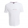  T-shirt Tommy col rond à logo signature - blanc - TOMMY HILFIGER *UM0UM02513-YBR 