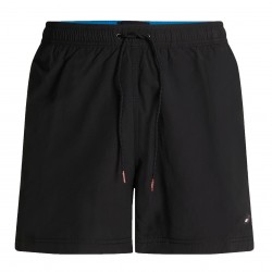  Pantalones cortos Tommy ajustados de color medio-largo - negro - TOMMY HILFIGER *UM0UM02041-BDS 