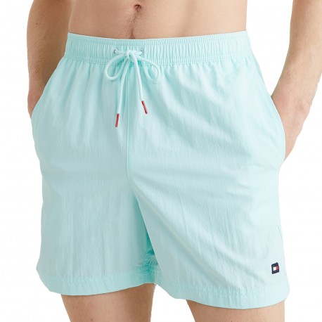  Short de bain Tommy moulant mi-long - turquoise - TOMMY HILFIGER *UM0UM02041-C94 