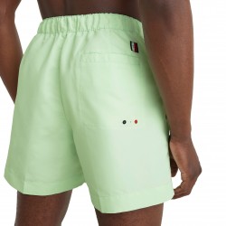  Mid-length swim shorts Tommy  with signature logo - green - TOMMY HILFIGER *UM0UM02299-LXY 