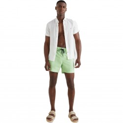  Mid-length swim shorts Tommy  with signature logo - green - TOMMY HILFIGER *UM0UM02299-LXY 