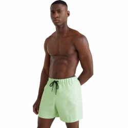  Short de bain mi-long Tommy à logo signature - vert - TOMMY HILFIGER *UM0UM02299-LXY 