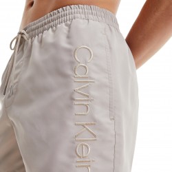  Pantaloncini Da Bagno Con Cordoncino Medio Calvin Klein Core - beige - CALVIN KLEIN *KM0KM00718-ABM 
