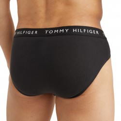  Lot de 3 slips Tommy en coton - noir - TOMMY HILFIGER UM0UM02206-0TE 