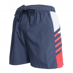  Pantaloncini da bagno flag tape a media lunghezza con coulisse - blu navy - TOMMY HILFIGER *UM0UM02482-DW5 