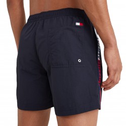  Bañador de medio largo con cinta con logo Tommy - navy - TOMMY HILFIGER UM0UM02508-DW5 