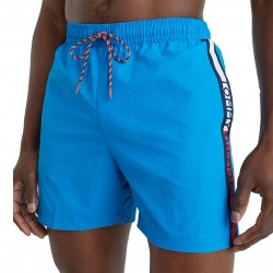  Short de bain mi-long à bande de logo Tommy - bleu - TOMMY HILFIGER *UM0UM02508-C2V 