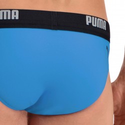  Slip de bain PUMA Swim Logo - bleu énergie - PUMA 100000026-015 