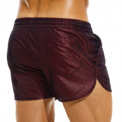  Short de bain Cut Jogging Dark - rouge - MODUS VIVENDI GS2231-WINE 