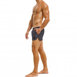  Short de bain Cut Jogging Dark - argent - MODUS VIVENDI GS2231-SILVER 