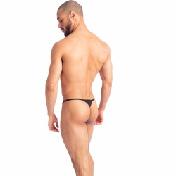  Devoré Noir - Striptease Thong - L'HOMME INVISIBLE UW21X-DEV-DE1 