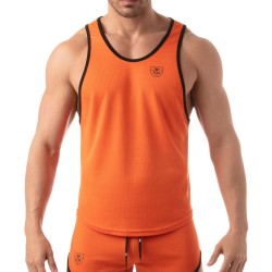  Camiseta sin mangas ligera Mesh - naranja - TOF PARIS TOF203O 