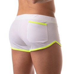  Mesh Shorts - white - TOF PARIS TOF201B 