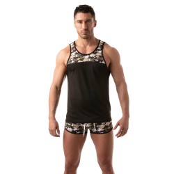  Iconic Tank Top - Khaki Camouflage -  TOF211K 