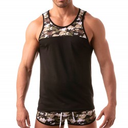  Iconic Tank Top - Khaki Camouflage -  TOF211K 