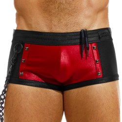  Dark Trunk Swim Boxer- wine - MODUS VIVENDI GS2221-WINE 