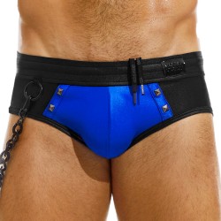  Dark Classic Swim Brief - blue - MODUS VIVENDI GS2212-COBALT 