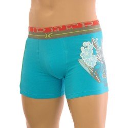 Pantaloncini boxer, Shorty del marchio KLER - Shorty Surfer turquoise - Ref : 98218 OCEAN