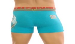 Boxer shorts, Shorty of the brand KLER - Shorty Surfer turquoise - Ref : 98218 OCEAN