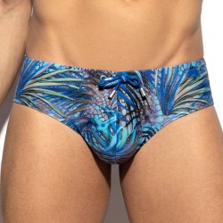  Slip de bain tropical glitter - ES COLLECTION 2223-C09 