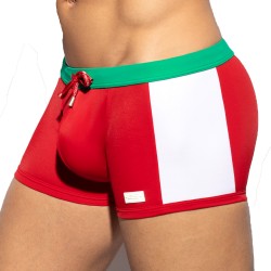  Shorty de bain flags - rouge - ES COLLECTION 2209-C06 