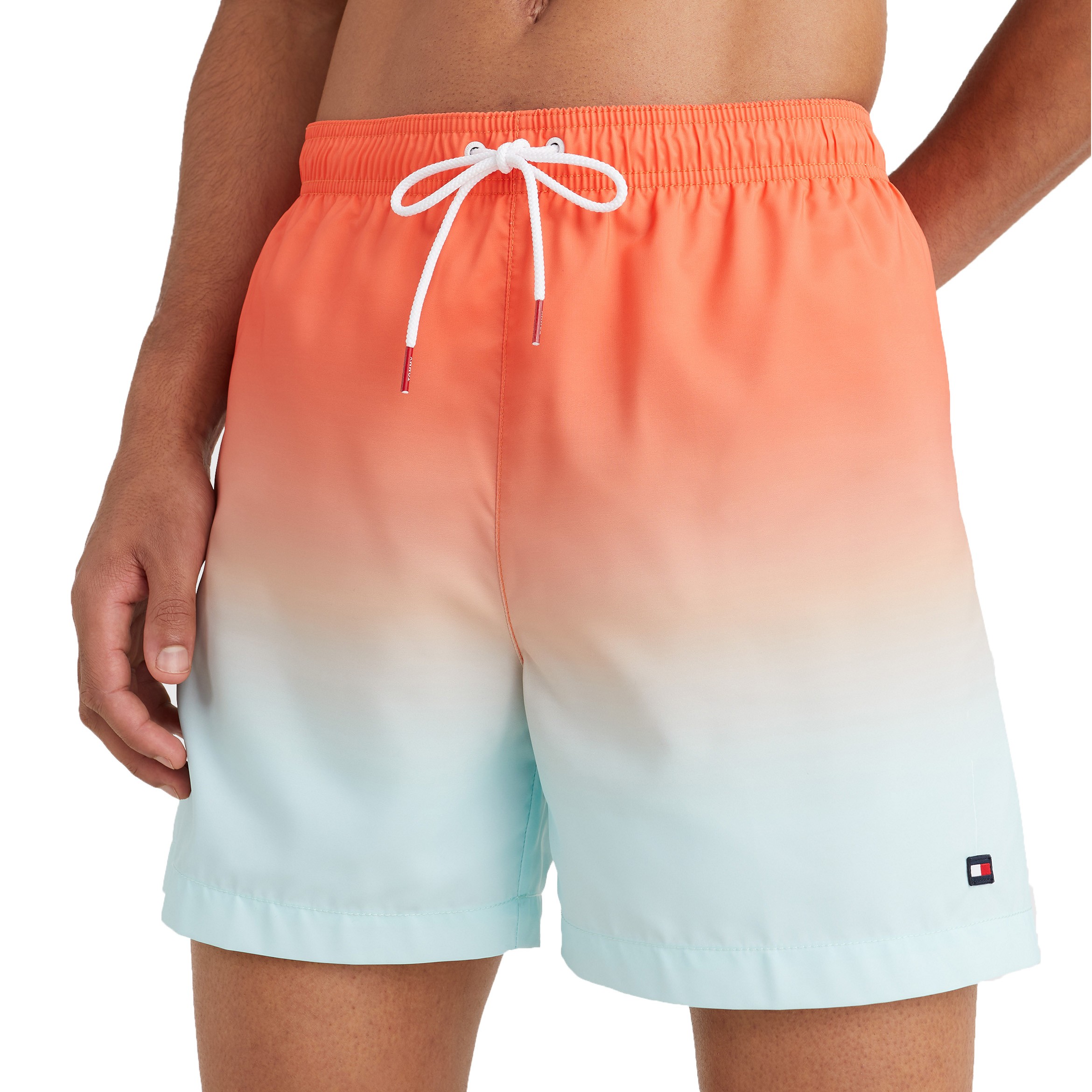 Tommy mid-length swim shorts with gradient pattern - Tommy Hilfiger