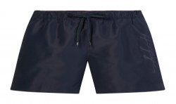  Pantaloncini da bagno di media Tommy  lunghezza con logo - blu - TOMMY HILFIGER *UM0UM02299-DW5 