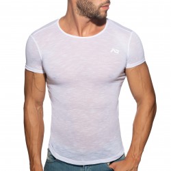 Thin flame t-shirt - blanc - ADDICTED AD1109-C01