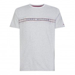  Camiseta con cinta distintiva y logos Tommy - gris - TOMMY HILFIGER *UM0UM02422-P61 