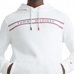  Sudadera con capucha y cinta distintiva Tommy - blanco - TOMMY HILFIGER *UM0UM02427-YBR 