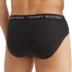  Pack of 3 Tommy cotton briefs - black, grey and white - TOMMY HILFIGER *UM0UM02206-0TG 