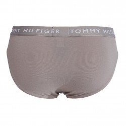  3er-Pack Tommy Slips aus Baumwolle - schwarz, grau und weiß - TOMMY HILFIGER *UM0UM02206-0TG 