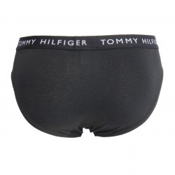  Lot de 3 slips Tommy en coton - noir, gris et blanc - TOMMY HILFIGER *UM0UM02206-0TG 