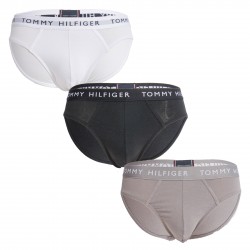  Pack de 3 calzoncillos Tommy de algodón - negro, gris y blanco - TOMMY HILFIGER *UM0UM02206-0TG 