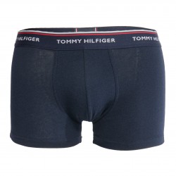  Lot de 3 boxers en coton extensible - navy, bleu et rouge - TOMMY HILFIGER *1U87903842-0TU 