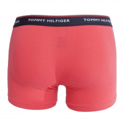  Set of 3 boxers in stretch cotton - navy, blue and red - TOMMY HILFIGER *1U87903842-0TU 