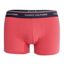  Lot de 3 boxers en coton extensible - navy, bleu et rouge - TOMMY HILFIGER *1U87903842-0TU 