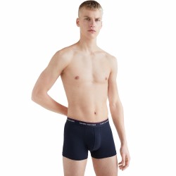  Set of 3 boxers in stretch cotton - navy, blue and red - TOMMY HILFIGER *1U87903842-0TU 