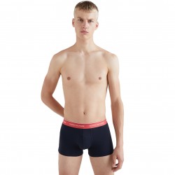  Exclusive 3er-Pack Trunks mit Logo-Bund navy, blau und rot - TOMMY HILFIGER *UM0UM01642-0TU 