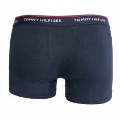  Lot de 3 boxers Tommy Exclusive à ceinture logo navy, bleu et rouge - TOMMY HILFIGER *UM0UM01642-0TU 