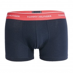  Lot de 3 boxers Tommy Exclusive à ceinture logo navy, bleu et rouge - TOMMY HILFIGER *UM0UM01642-0TU 