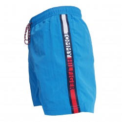  Mittellange Badeshorts mit Logo-Tape Tommy - blau - TOMMY HILFIGER *UM0UM02508-C2V 