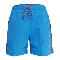  Costume shorts media lunghezza con logo Tommy - blu - TOMMY HILFIGER *UM0UM02508-C2V 