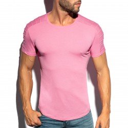  Basic Ranglan t-shirt - rose - ES COLLECTION TS245-C05 