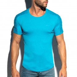  Basic Ranglan t-shirt - turquoise - ES COLLECTION TS245-C08 