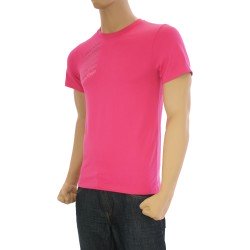 Kurze Ärmel der Marke CALVIN KLEIN - T-shirt Calvin Klein rose - Ref : M9408E D82