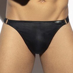  String Shiny Recycled RIB - noir - ES COLLECTION UN555-C10 