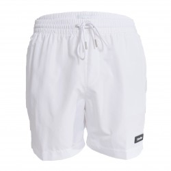  Medium Badeshorts Mit Tunnelzug Calvin Klein Core Solids - weiß - CALVIN KLEIN *KM0KM00721-YCD 