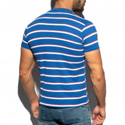  Polo Shirt Stripes - rouge - ES COLLECTION POLO34-C16 